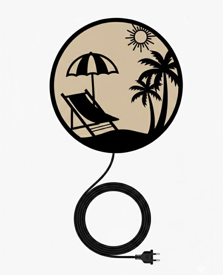 LED METAI DESIGN
Size: 18×18